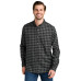 Eddie Bauer Long Sleeve Favorite Flannel Plaid Shirt EB610