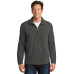 Port Authority Heather Microfleece 1/2-Zip Pullover. F234