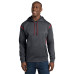 Sport-Tek Tech Fleece Colorblock Hooded Sweatshirt. F246