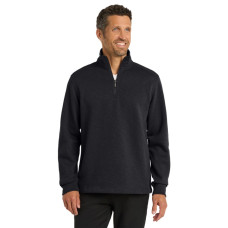 Port Authority Slub Fleece 1/4-Zip Pullover. F295