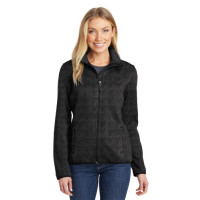 Port Authority Women's Sweater Fleece Jacket. L232 Port Authority Women's Sweater Fleece Jacket. L232