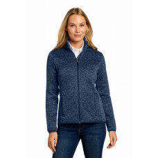 Port Authority Women's Sweater Fleece Jacket. L232