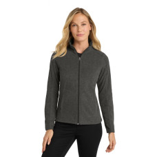 Port Authority Women's Heather Microfleece Full-Zip Jacket. L235