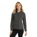 Port Authority Women's Heather Microfleece Full-Zip Jacket. L235 Port Authority Women's Heather Microfleece Full-Zip Jacket. L235
