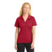 Sport-Tek Women's Dri-Mesh V-Neck Polo.  L469
