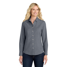 Port Authority® Women's SuperPro? Oxford Shirt. L658