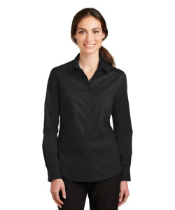 Port Authority Women's SuperPro Twill Shirt. L663
