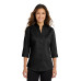 Port Authority Women's 3/4-Sleeve SuperPro Twill Shirt. L665 Port Authority Women's 3/4-Sleeve SuperPro Twill Shirt. L665