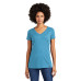 New Era  Ladies Heritage Blend V-Neck Tee. LNEA101