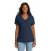 Port & Co Women's Core Cotton V-Neck Tee. LPC54V Port & Co Women's Core Cotton V-Neck Tee. LPC54V