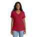 Port & Co Women's Core Cotton V-Neck Tee. LPC54V Port & Co Women's Core Cotton V-Neck Tee. LPC54V