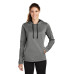 Sport-Tek  Ladies PosiCharge  Sport-Wick  Heather Fleece Hooded Pullover. LST264