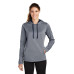 Sport-Tek  Ladies PosiCharge  Sport-Wick  Heather Fleece Hooded Pullover. LST264