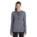 Sport-Tek Ladies PosiCharge Tri-Blend Wicking Fleece Hooded Pullover. LST296 Sport-Tek Ladies PosiCharge Tri-Blend Wicking Fleece Hooded Pullover. LST296
