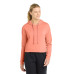 Sport-Tek  Ladies PosiCharge  Tri-Blend Wicking Fleece Crop Hooded Pullover LST298
