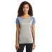 Sport-Tek  Ladies Heather-On-Heather Contender  Scoop Neck Tee. LST362