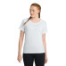 Sport-Tek Women's PosiCharge Tri-Blend Wicking Scoop Neck Raglan Tee. LST400 Sport-Tek Women's PosiCharge Tri-Blend Wicking Scoop Neck Raglan Tee. LST400