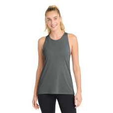 Sport-Tek  Women's PosiCharge  Tri-Blend Wicking Tank. LST402