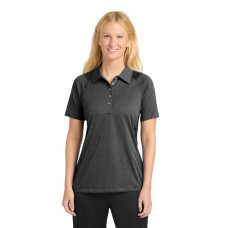 Sport-Tek® Women's Heather Colorblock Contender? Polo. LST665 Sport-Tek® Women's Heather Colorblock Contender? Polo. LST665