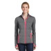 Sport-Tek Women's Sport-Wick Stretch Contrast Full-Zip Jacket. LST853 Sport-Tek Women's Sport-Wick Stretch Contrast Full-Zip Jacket. LST853