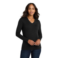 Port Authority Women's V-Neck Sweater. LSW285 Port Authority Women's V-Neck Sweater. LSW285