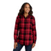 Port Authority Women's Plaid Flannel Tunic . LW668 Port Authority Women's Plaid Flannel Tunic . LW668