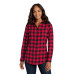 Port Authority Women's Plaid Flannel Tunic . LW668 Port Authority Women's Plaid Flannel Tunic . LW668
