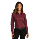 Port Authority Women's Long Sleeve SuperPro ReactTwill Shirt. LW808