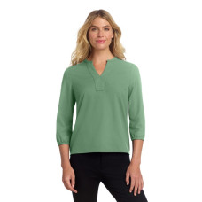 Mercer+Mettle® Women's Stretch Crepe 3/4-Sleeve Blouse MM2011
