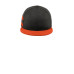 New Era  Shadow Heather Striped Flat Bill Snapback Cap NE408