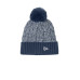 New Era Marled Knit Pom Beanie NE910 New Era Marled Knit Pom Beanie NE910