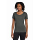 Nike Women's Dri-FIT Cotton/Poly Scoop Neck Tee. NKBQ5234 Nike Women's Dri-FIT Cotton/Poly Scoop Neck Tee. NKBQ5234