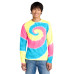 Port & Co Tie-Dye Long Sleeve Tee. PC147LS Port & Co Tie-Dye Long Sleeve Tee. PC147LS