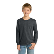 Port & Co® Youth Long Sleeve Core Cotton Tee. PC54YLS