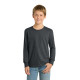 Port & Co® Youth Long Sleeve Core Cotton Tee. PC54YLS