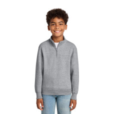 Port & Co® Youth Core Fleece 1/4-Zip Pullover Sweatshirt PC78YQ Port & Co® Youth Core Fleece 1/4-Zip Pullover Sweatshirt PC78YQ