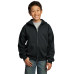 Port & Company - Youth Core Fleece Full-Zip Hooded Sweatshirt. PC90YZH Port & Company - Youth Core Fleece Full-Zip Hooded Sweatshirt. PC90YZH