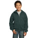 Port & Company - Youth Core Fleece Full-Zip Hooded Sweatshirt. PC90YZH Port & Company - Youth Core Fleece Full-Zip Hooded Sweatshirt. PC90YZH