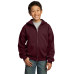 Port & Company - Youth Core Fleece Full-Zip Hooded Sweatshirt. PC90YZH Port & Company - Youth Core Fleece Full-Zip Hooded Sweatshirt. PC90YZH