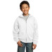 Port & Company - Youth Core Fleece Full-Zip Hooded Sweatshirt. PC90YZH Port & Company - Youth Core Fleece Full-Zip Hooded Sweatshirt. PC90YZH