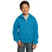Port & Company - Youth Core Fleece Full-Zip Hooded Sweatshirt. PC90YZH Port & Company - Youth Core Fleece Full-Zip Hooded Sweatshirt. PC90YZH