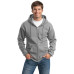 Port & Company Tall Essential Fleece Full-Zip Hooded Sweatshirt. PC90ZHT