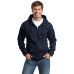 Port & Company Tall Essential Fleece Full-Zip Hooded Sweatshirt. PC90ZHT