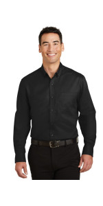 Port Authority SuperPro Twill Shirt. S663