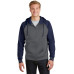 Sport-Tek Sport-Wick Varsity Fleece Full-Zip Hooded Jacket. ST236