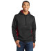 Sport-Tek Sport-Wick CamoHex Fleece Colorblock Hooded Pullover. ST239
