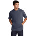 Sport-Tek  PosiCharge  Tri-Blend Wicking Short Sleeve Hoodie. ST404