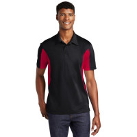 Sport-Tek Side Blocked Micropique Sport-Wick Polo. ST655