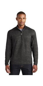Sport-Tek Sport-Wick Stretch Reflective Heather 1/2-Zip Pullover. ST855 Sport-Tek Sport-Wick Stretch Reflective Heather 1/2-Zip Pullover. ST855
