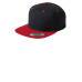 Sport-Tek® Yupoong® Flat Bill Snapback Cap. STC19